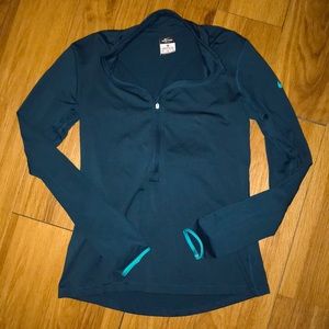Teal Dri- Fit Nike Top